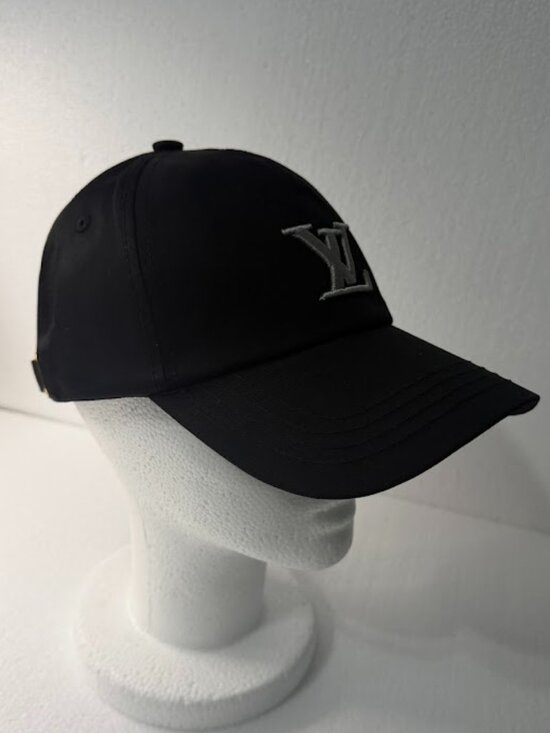 Black Luxury Baseball Cap Adjustable Cotton Hat Embroidered Logo Unisex One Size main image 6